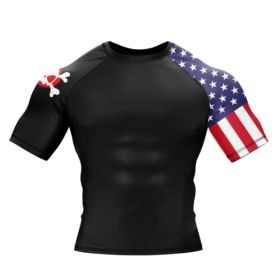 XM AMERICAN WARRIOR - Longsleeve And Shortsleeve - XMARTIAL (Option: 2XL-ShortSleeves)